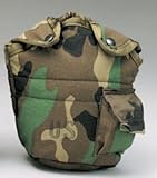 Government Camouflage Nylon Canteen Cover
