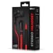 NX80 Hands-Free 3.5mm Stereo Sound Headset with Mic for all Apple iPads, iPhones, and for many cell Phone Models and Brands