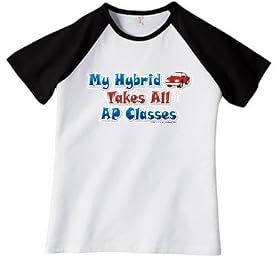 My Hybrid takes all AP classes - Cars, Trucks, Planes, and Trains Women's Raglan Sleeve