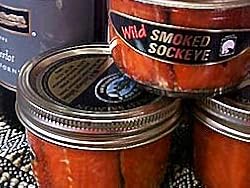 7 Ounce Smoked Sockeye Jar