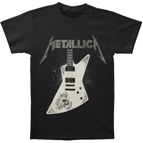 Metallica Men's Papa Het Guitar T-shirt Black