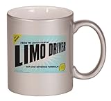 IMAGE OF FROM THE LOINS OF MY MOTHER COMES LIMO DRIVER Coffee Mug Metallic Silver 11 oz