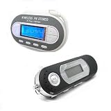 A8 1G TeckNet MP3 Player with FM Radio & 205 Channels FM Transmitter(Black)