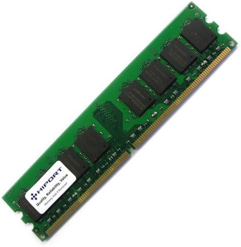Hiport 2GB RAM Memory For Shuttle D'vo SG33G5M Deluxe, H7 G4500, H7 P4500W, P 9500, P2 3900G, P2 3900W, SA76G2 V2, SP35P2, XPC SN27P2, SN68PTG5, XPC D10, XPC D1416, XPC G2 3100 Desktop (2GB DDR2-800 PC2-6400 240-pin UDIMM)