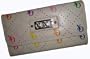 Xoxo Wallet Checkbook Chic Attitude II White Signature Logo