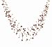Oi! Ladies N0391  Pink Fresh Water Pearl and Crystal FullNeck Splash Necklace