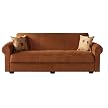 Elita 3-Seat Sleeper - Brown