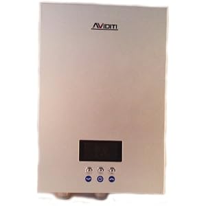 Aviditi XFJ150HAVI Tankless Electric Water Heater with Metal Case, 15kw 4 GPM