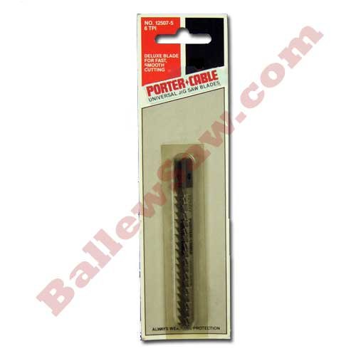 Porter Cable 12507-5 JIg Saw Blade 6 Teeth per inch