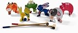 Janod - J03051 - Jouets En Bois - Croquet Animo'