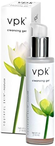 Youthful Skin Gel Cleanser 4 oz | Refreshing Lemon Balm Scent | Ayurvedic Deep Hydration Formula | Nourishes and Refreshes | With Aloe Vera, Sandalwood, Manjistha