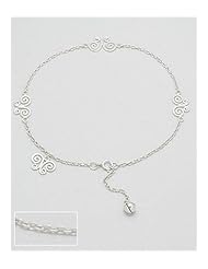 Anklet In 92.5 Sterling Silver