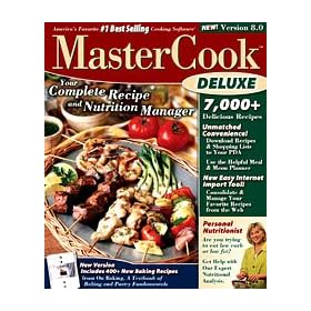 MasterCook Deluxe Version 8.0 Recipe Manager PC NEW
