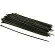100 Black Nylon Cable Zip Ties Self Locking 4.8mm 12"
