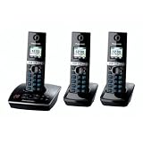 Panasonic KX-TG8063EB Triple Colour DECT Phone Set with Answer Machine