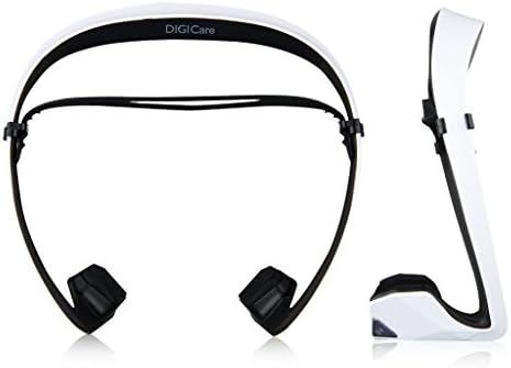 HAMSWAN DIGICare DO Wireless Bluetooth NFC Stereo Headset Bone Conduction Headphone Earphone with Built-in Mic for Smartphone Tablet (White)