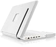 Case-Mate 13" Signature Suit MacBook Laptop Carrying Case in Italian Leather over Hard Shell, White with Black Accent (45435)