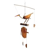 Asli Arts Bamboo Wind Chime 40 Inch, GREGOSAURUS GOONEY