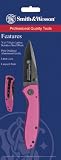 Smith & Wesson SWPROM-13-4CP Executive Handle Folding Lock-Back Knife, Pink