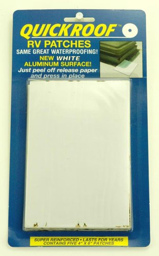 QUICKROOF 4" x 6" RV Patches - 5 Pack