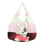 [Naughty Rabbit] 100% Cotton Canvas Shoulder Bag / Swingpack / Travel Bag