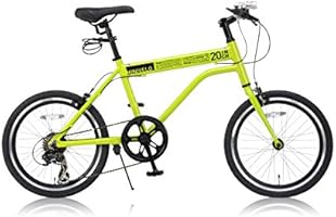 otomo(オオトモ) 20インチミニベロ アルミフレーム シマノ7段変速 カギ・ライト標準装備 TYPOBIKE 206EN グリーン 25564