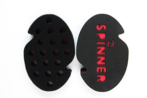 Spinner Extra Firm Premium Hair Sponge for Dreads & Afro 3 Sizes to Choose From (Medium (Medium Curl))