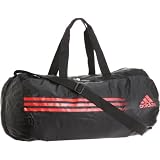 [アディダス] adidas ポケッタブルダッフルバッグ JH133  X46574 (ブラック/ハイエナジーS12)