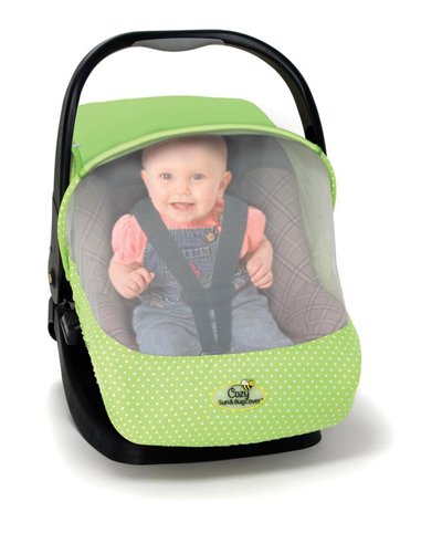 Cozy Car Seat Cover Sun and Bug (beige)