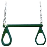 Eastern Jungle Gym Gym Ring/Trapeze Bar Combo With Chain - Green