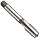 Dormer E500/E513 High-Speed Steel Straight Flute Tap, Uncoated (Bright) Finish, Round Shank With Square End