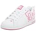 DC Women's Court Graffik SE Sneaker,White/Crazy Pink,7.5 M
