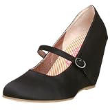 80%20 Women's Lily Satin Covered Wedge