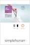 simplehuman Custom Fit Trash Can Liner Q, 50 Liters / 13 Gallons, 20-Count (Pack of 2)