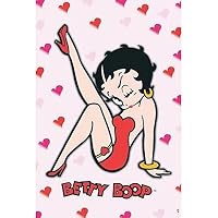 Betty Boop winking with sexy legs Art Poster Print