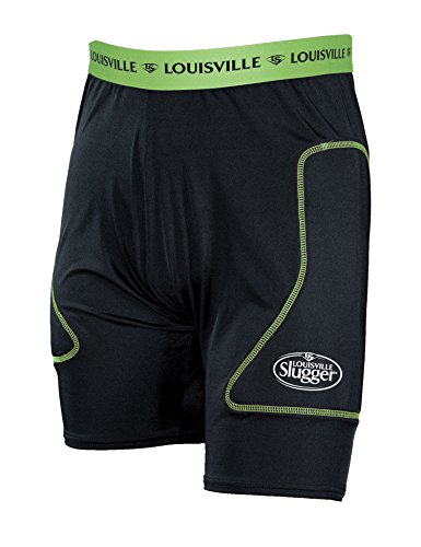 Louisville Slugger Girl's Slugger Gold Shield Sliding Shorts