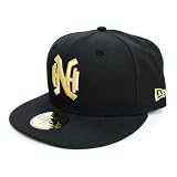 (ニューエラ)New Era NPB 59FIFTY Classic Custom キャップ南海ホークス (ブラック/ゴールド)