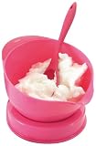 RASPBERRY MIXING BOWL WITH LID 1.5LTR