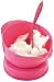 RASPBERRY MIXING BOWL WITH LID 1.5LTR