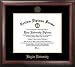Baylor Bears Gold Embossed Diploma Frame