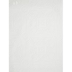 Imperial VP131600 Architectural Tin Ceiling Paintable Wallpaper