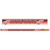 Detroit Red Wings Hockey 6 Pack Pencil Set School or Office