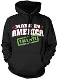 Made In America With Irish Parts Mens Sweatshirt, Irish-American Country Pride Pullover Hoodie