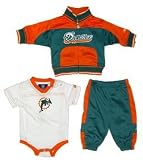 Miami Dolphins Infant 3-Piece Fleece Set