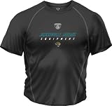 Jacksonville Jaguars -Black- Speedwick Performance Short Sleeve Shirt - Medium