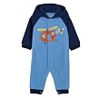 Newborn Boys' Just One Year Helicopter Jumpsuit - Dark Blue