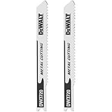 DEWALT DW3728H2  3-Inch 36TPI Sheet Metal Cut High Speed Steel U-Shank Jig Saw Blade (2-Pack)
