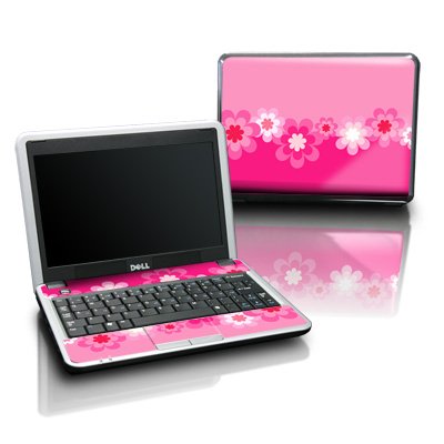 Retro Pink Flowers Design Protective Skin Decal Sticker for DELL Mini 9 Laptop Netbook Computer 4140uT 2AeL Retro Pink Flowers Design Protective Skin Decal Sticker for DELL Mini 9 Laptop Netbook Computer