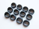 Replacement 12 Earbuds Tips for Motorokr S9, Motorola S9-hd, S10-hd Bluetooth Stereo Headphones-Black