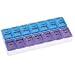 Apex Weekly Pill Organizer, Twice-a-Day, 1 Pill Organizer (Colors May Vary)
